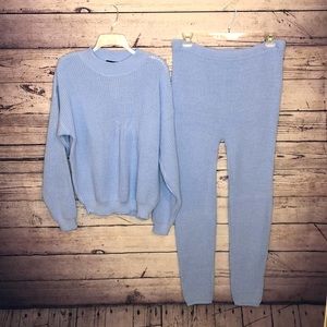 Boohoo 2pc sweater set